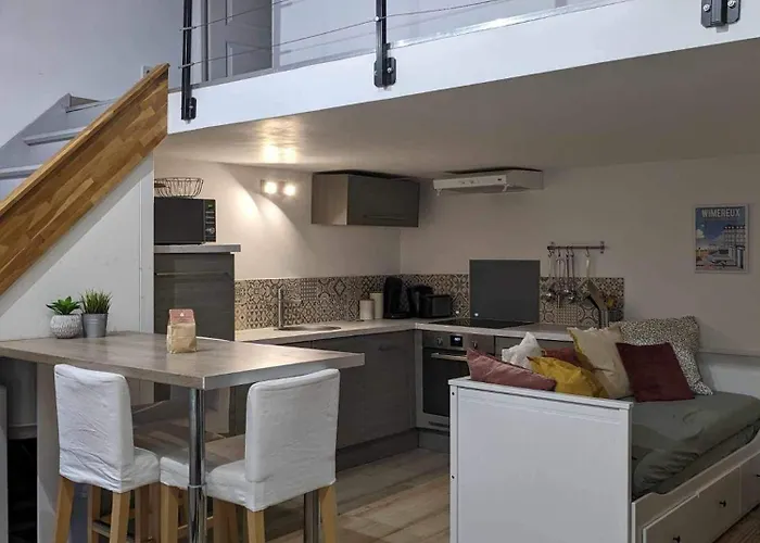 Casa vacanze Maisonnette Centre De Wimereux, Parking Gratuit, 200m *